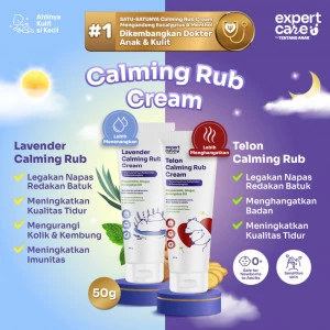 Expert Care Calming Rub Cream | Aroma Telon & Lavender | Kuatkan Imun Legakan Napas Redakan Kembung