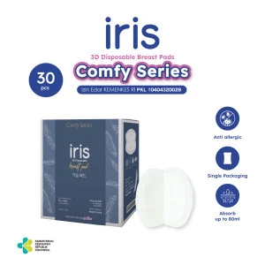 Iris Disposable Breast Pads Comfy Series - Pembalut Payudara Comfy