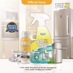 Polki Paket Pembersih Dapur KULKAS DAN KERAK