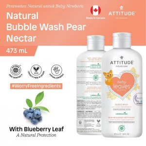 Baby Leaves Natural Bubble Wash