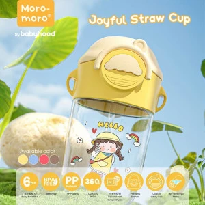 Moro-moro By Babyhood - Joyful Straw Cup 360ml | Botol Minum Anak | Botol Sedotan