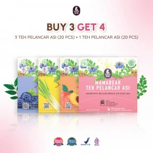 PROMO BUY 3 GET 4 TEH PELANCAR ASI (TEA)
