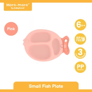 Moro-moro By Babyhood - Small Fish Plate | Piring Makan Bayi | Alat Makan Bayi