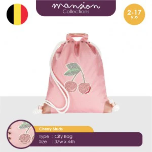 City Bag - Cherry Studs