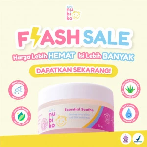 Nubiko Essential Soothe | Moisturizer Wajah | Momy & Baby | 8X Ceramide 30gr ES30GR001