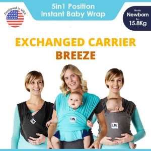 (Exchanged Carrier) - Baby K'tan Carrier - Breeze