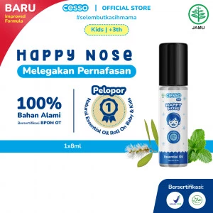 Cessa Kids Happy Nose - Essential Oil Pereda Batuk & Pilek Anak