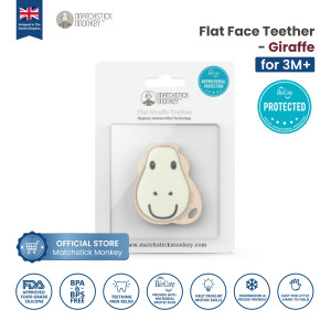 Matchstick Monkey - Teether Flat Face Series Giraffe / MM-FGT-001