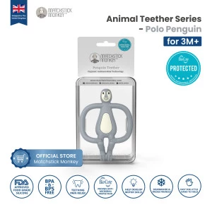 Matchstick Monkey - Teether Animal Series Penguin