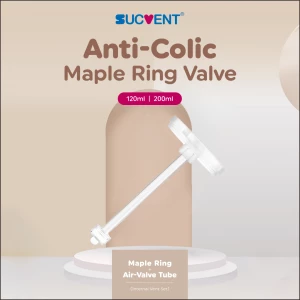 SUCVENT Bottle Accessories - Maple Leaf Ring And Air Valve Tube