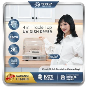 Norge 4 In 1 Table-top UV Dish Dryer 28L 280W (NG-DD28UV) / Sterilizer