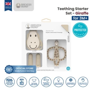 Matchstick Monkey - Teething Starter Set Giraffe / MM-SSG-G-001