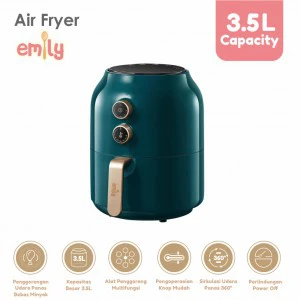 Emily Air Fryer 3.5L / Alat Goreng Tanpa Minyak