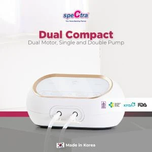 Spectra Dual Compact Electric Breastpump - Pompa Asi Elektrik Ganda