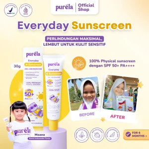 Baby Physical Sunscreen SPF 50+ PA++++ 30 Gr | Water Resistant - Suitable For Sensitive Skin