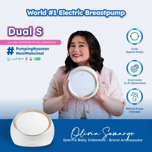 Spectra Dual S Double Electric Breastpump - Pompa Asi Elektrik Ganda