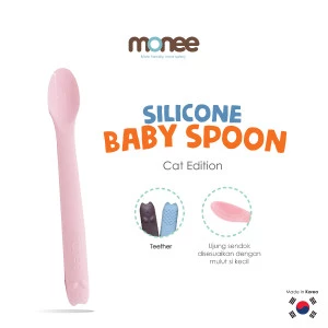 Monee Silicone Baby Spoon Cat Adition