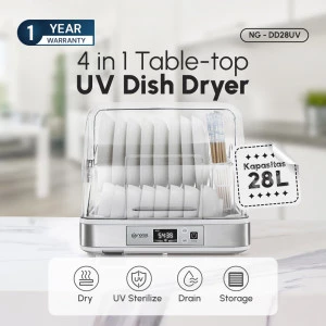 Norge 4 In 1 Table-top UV Dish Dryer 28L 280W (NG-DD28UV) / Sterilizer