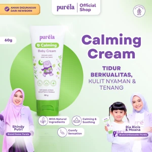 Calming Baby Cream 60gr | Natural Active Ingredients | Menenangkan, Melindungi & Merawat Kulit Bayi