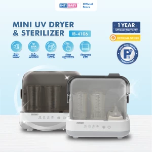 INTI BABY - UV Sterillizer 6L - Pengering & Sterillisasi Botol Dot Bayi IB-4106