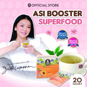 MamaBear Tea Peach - ASI Booster Pelancar Peningkat Produksi ASI