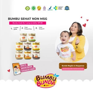 Bumbu Bunda Elia Organic Food Powder Rempah MPASI / Kaldu MPASI / Kaldu Bayi