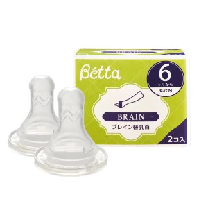 Replacement Nipples Brain 2pcs Set（Round Hole)