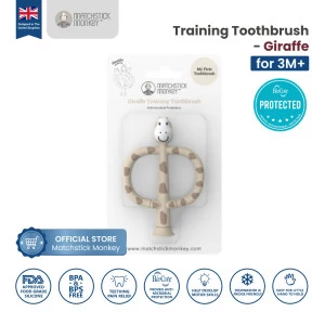 Matchstick Monkey - Training Toothbrush Giraffe / MM-TT-G-001