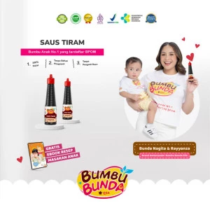 Bumbu Bunda Elia Saus Tiram Non MSG / Bumbu MPASI / Bumbu Anak Non MSG / Saos Tiram Non MSG / Saus Tiram Halal
