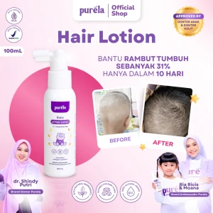 Baby Hair Lotion 100ml | Dengan Argan Oil, Candlenut Dan Gingseng