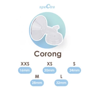 Corong Set Pompa ASI Spectra + Botol Susu PP