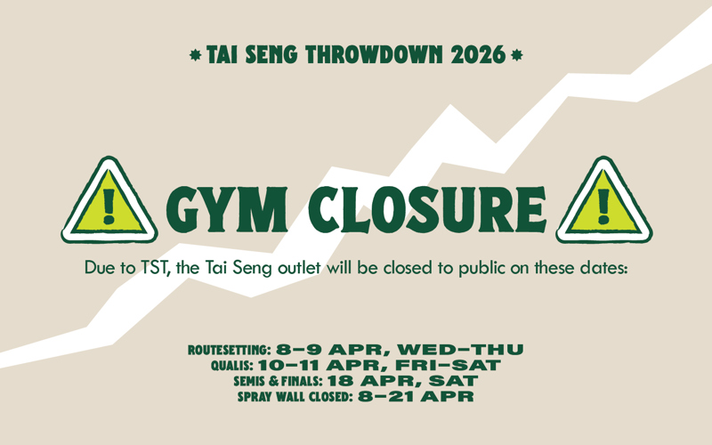 TS Gym Closure for TST