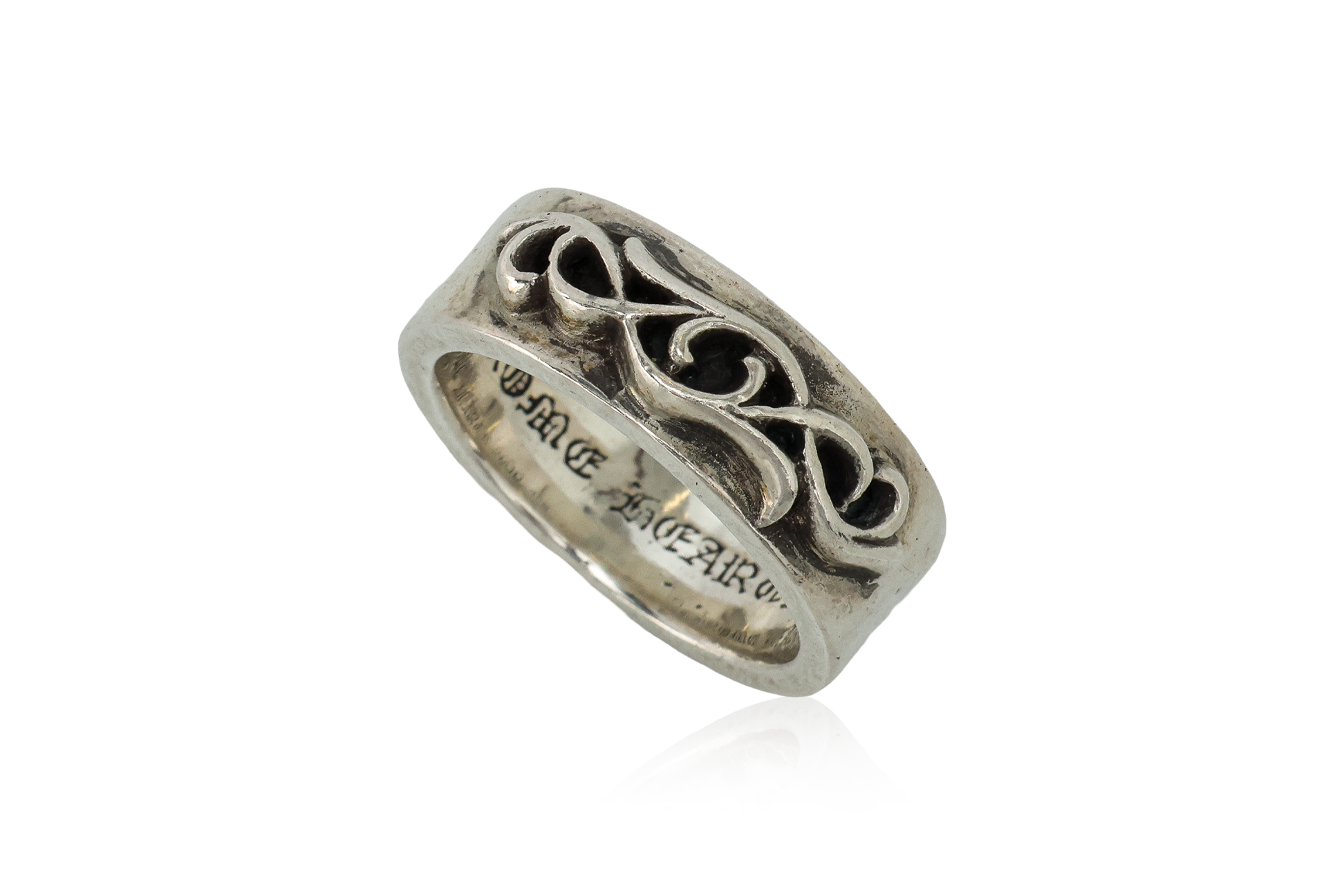 CHROME HEARTS - A STERLING SILVER RING