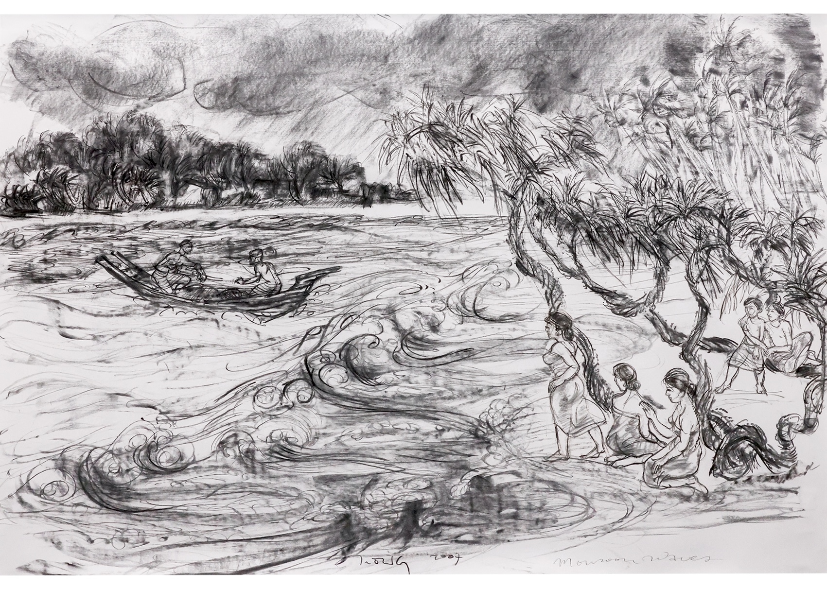 JIMMY ONG (SINGAPOREAN, B. 1964) MONSOON WAVES