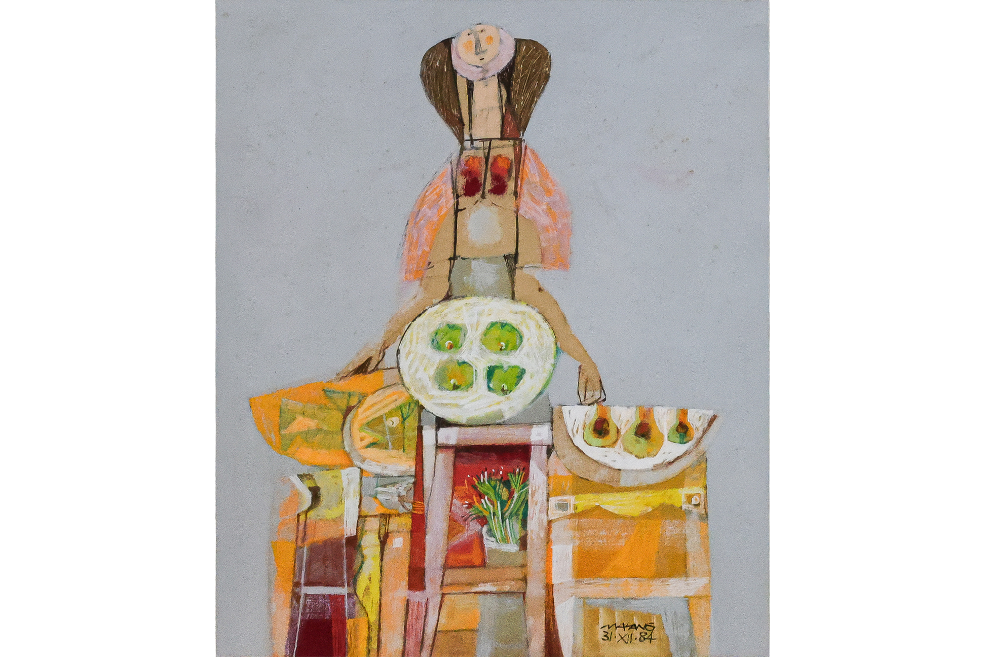 MAURO MALANG SANTOS (FILIPINO, 1928-2017) - 'VENDOR'