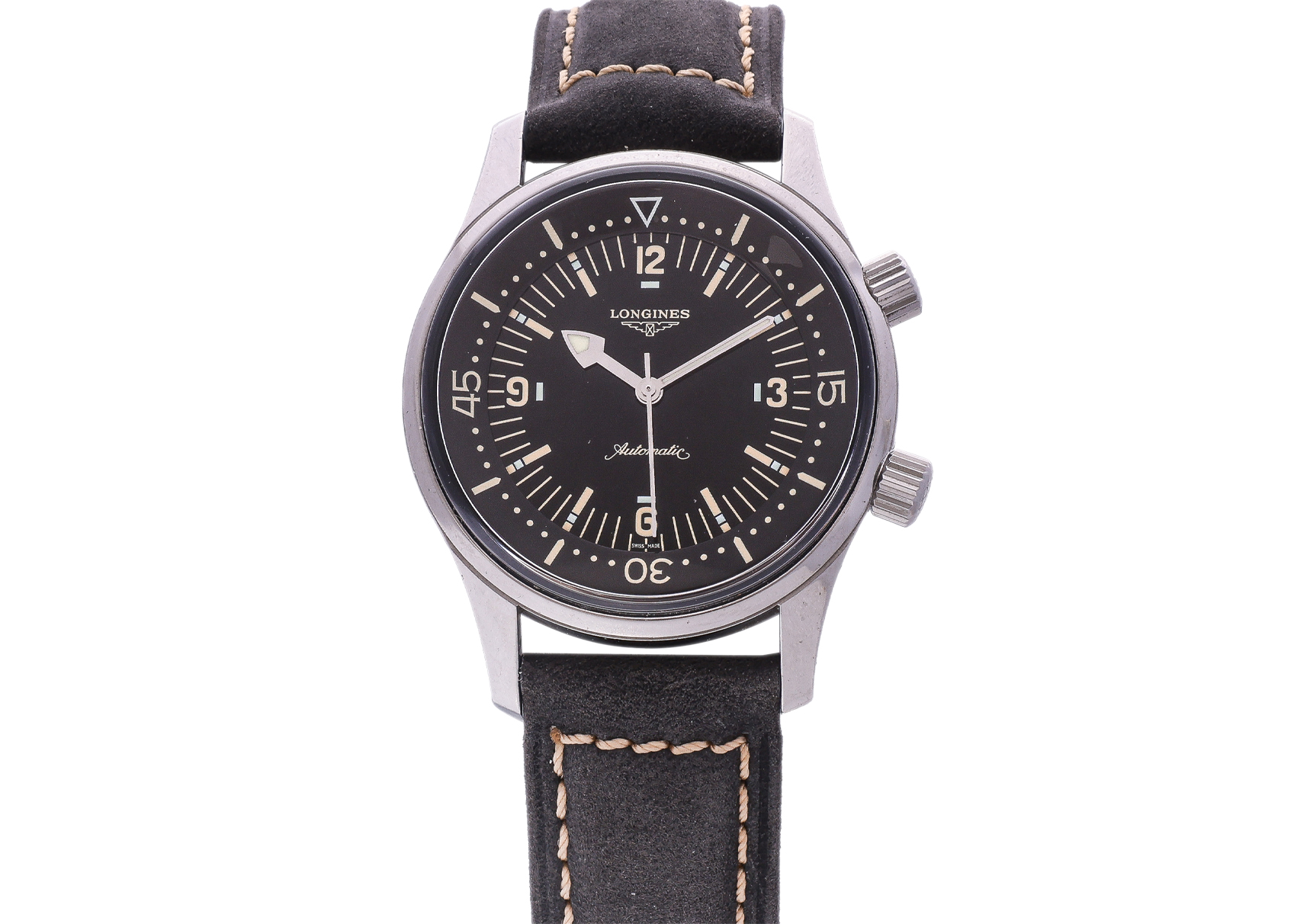 LONGINES - A STAINLESS STEEL AUTOMATIC DIVER'S WRISTWATCH