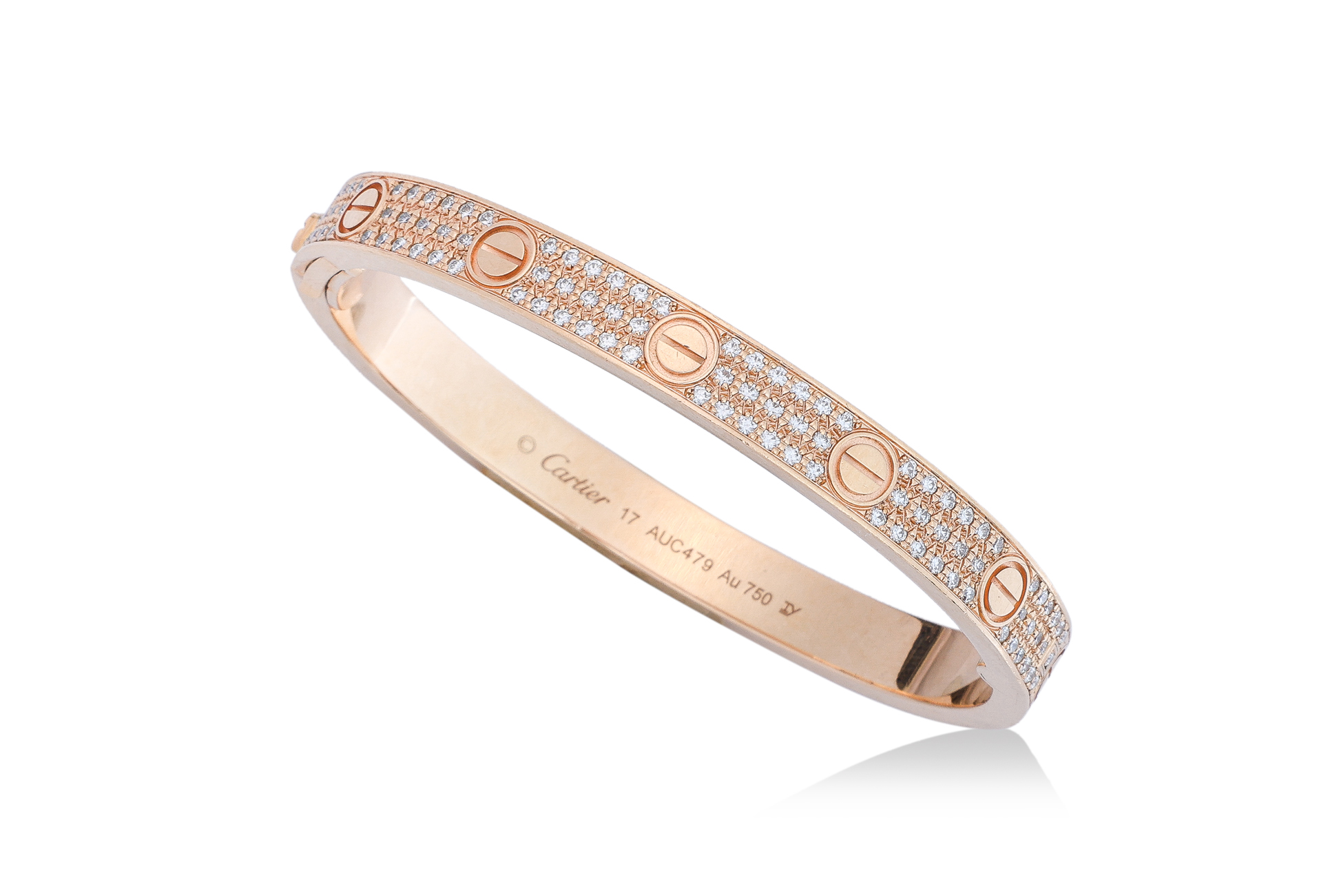 CARTIER DIAMOND 'LOVE' BANGLE