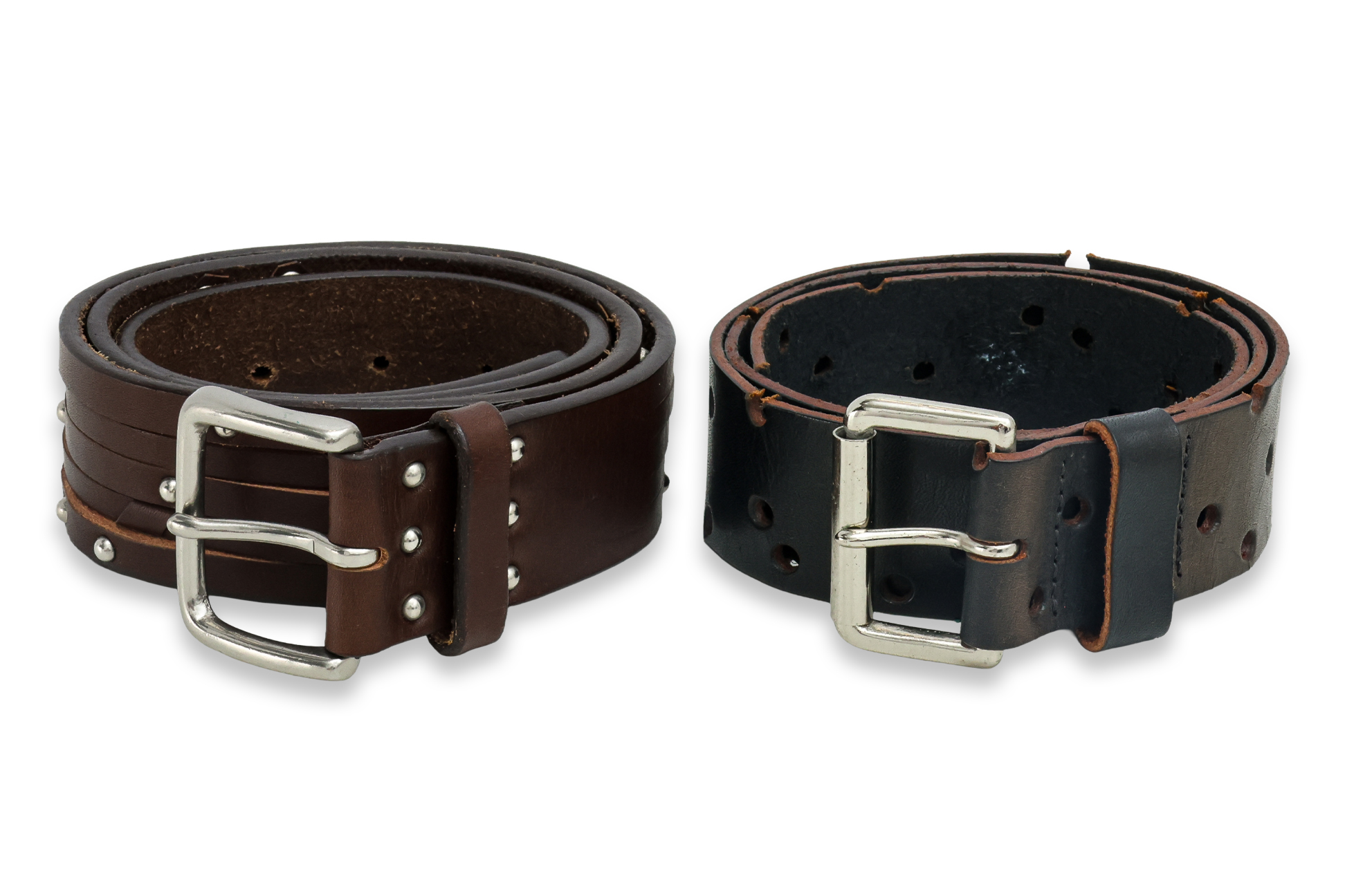 YOHJI YAMAMOTO - TWO LEATHER BELTS