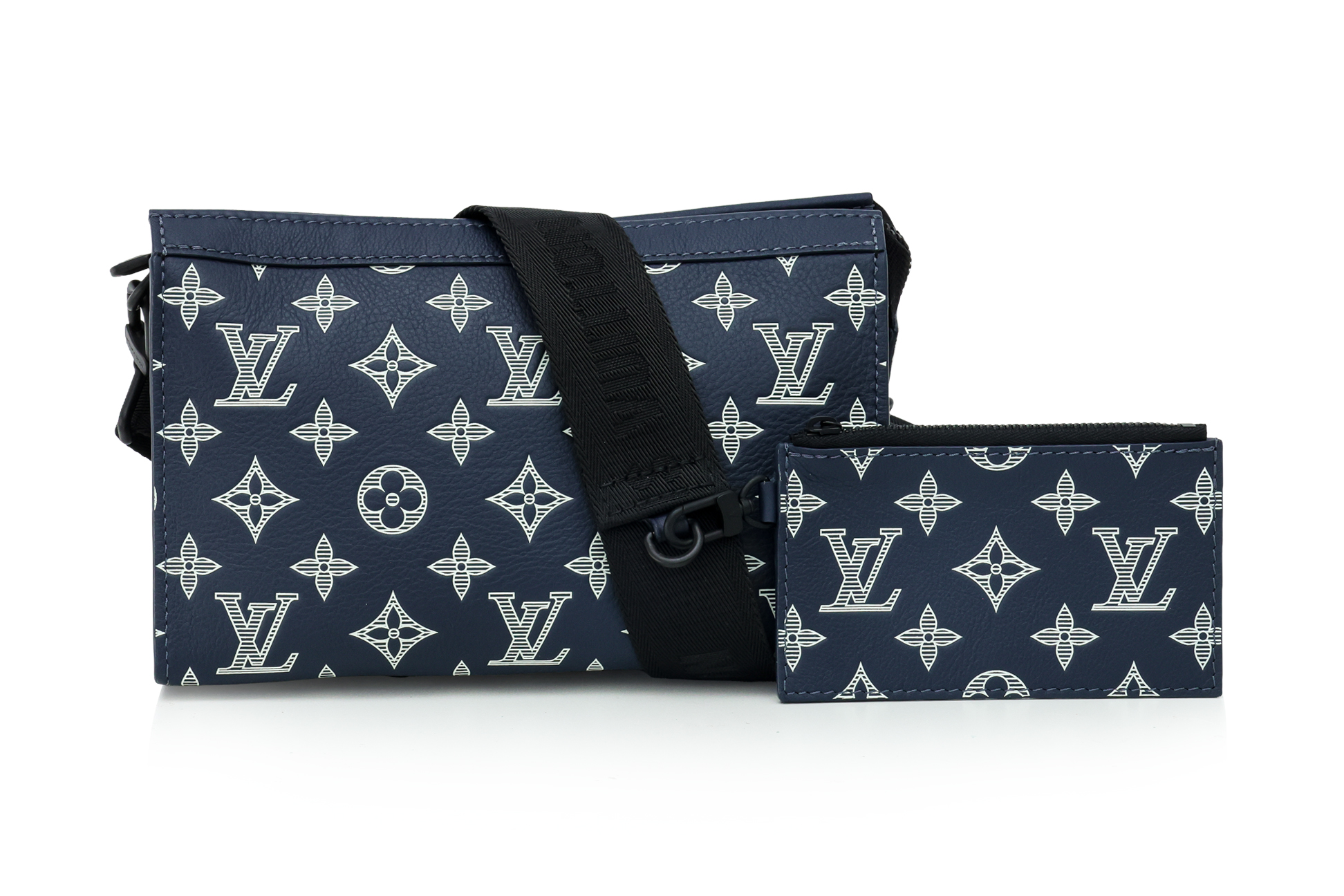 LOUIS VUITTON - A 'GASTON' WEARABLE WALLET