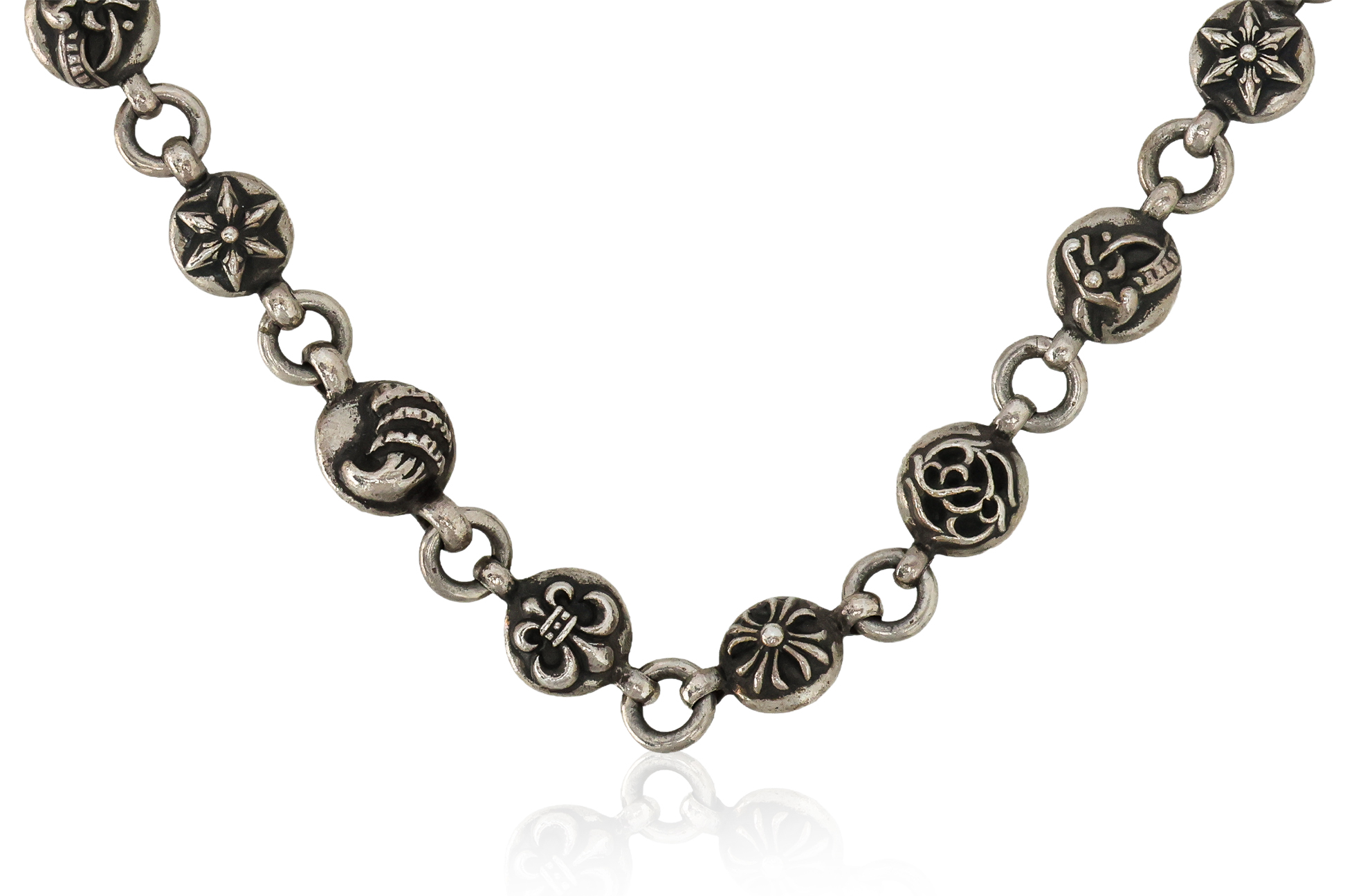 CHROME HEARTS - A STERLING SILVER CHAIN