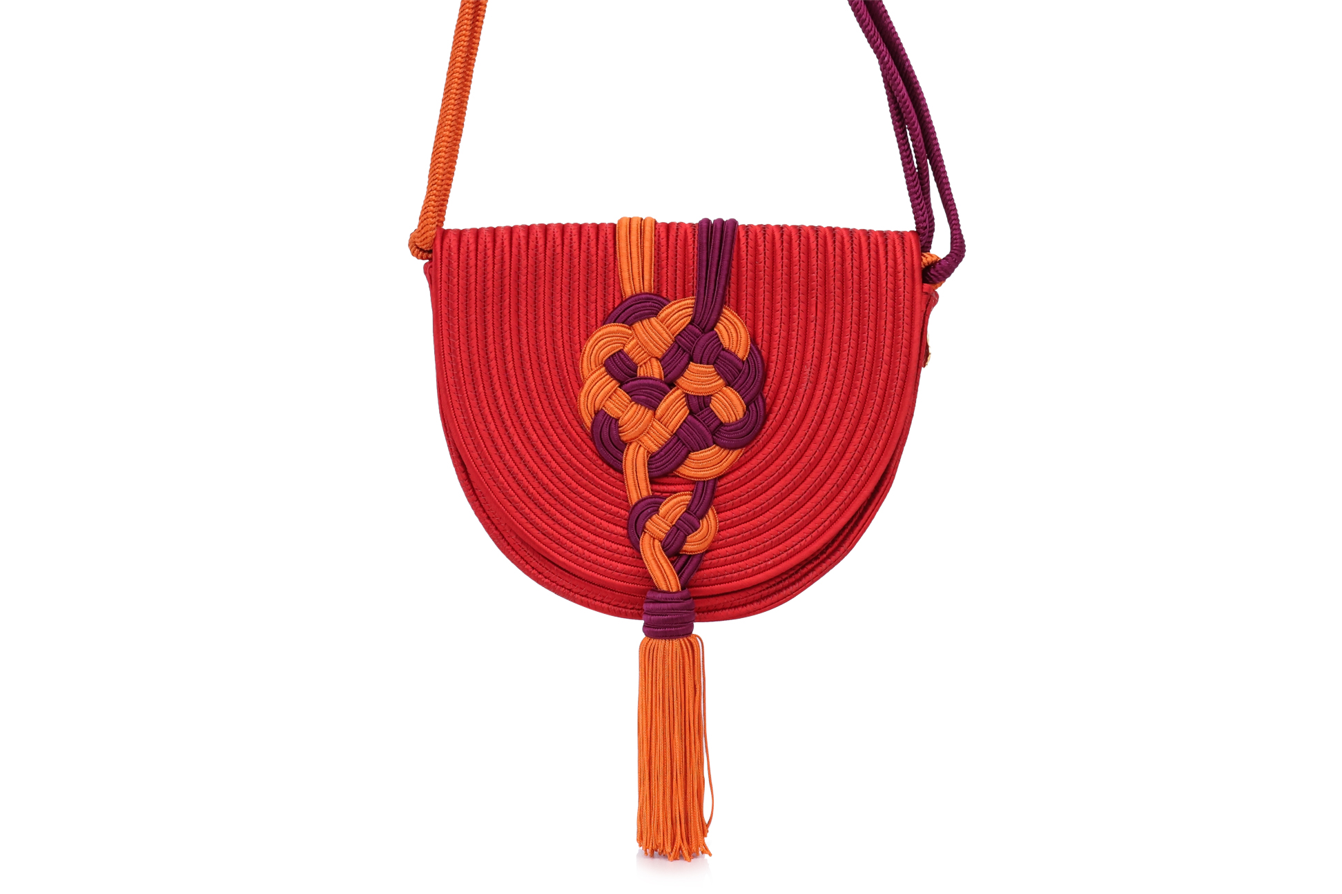 YVES SAINT LAURENT - A PASSEMENTERIE TASSEL BAG