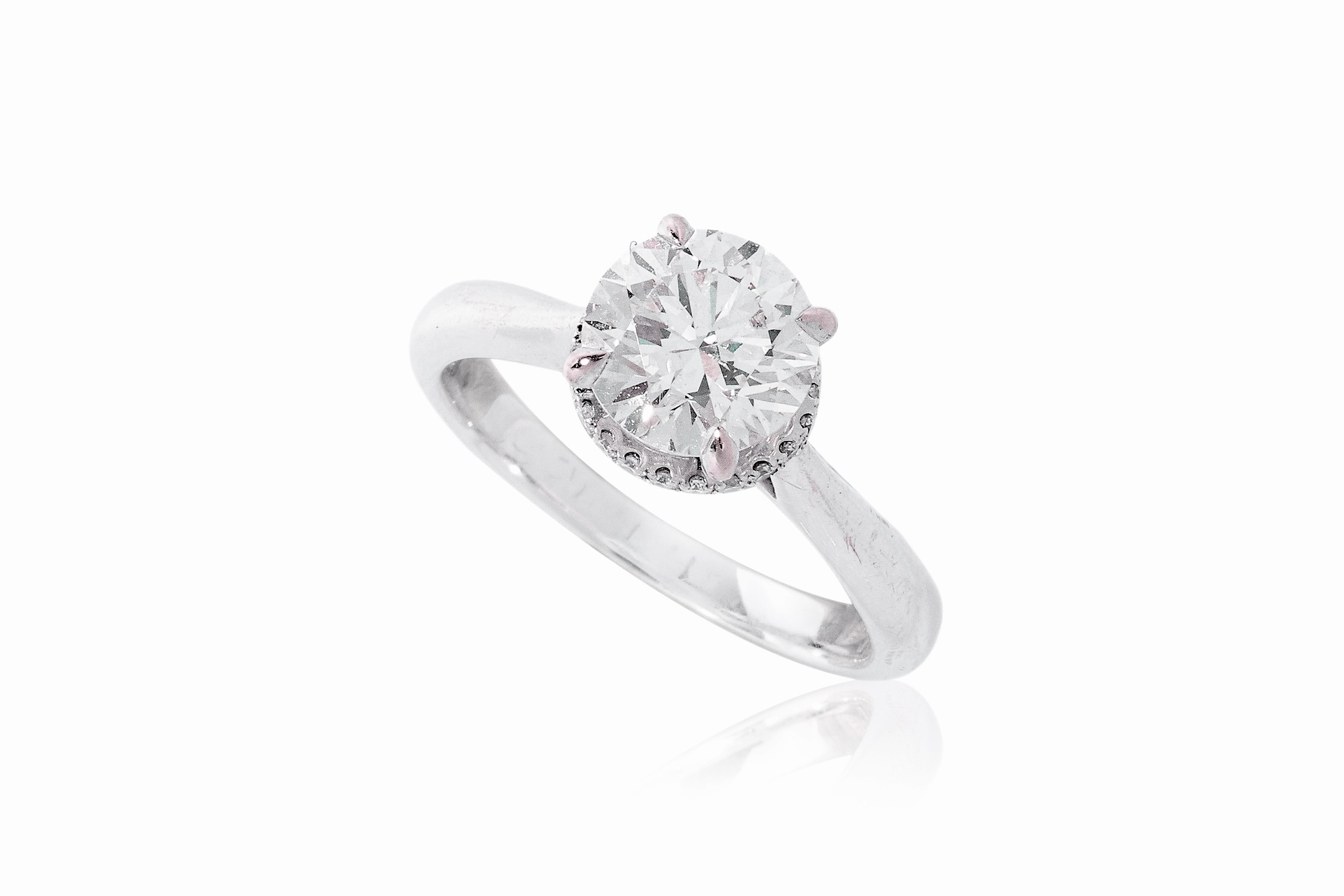 CHOW SANG SANG 1.60 CARAT DIAMOND SOLITAIRE RING
