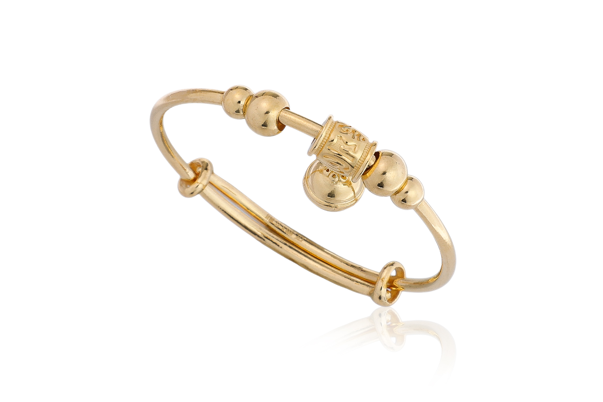 CHOW TAI FOOK GOLD CHILD'S ANKLET