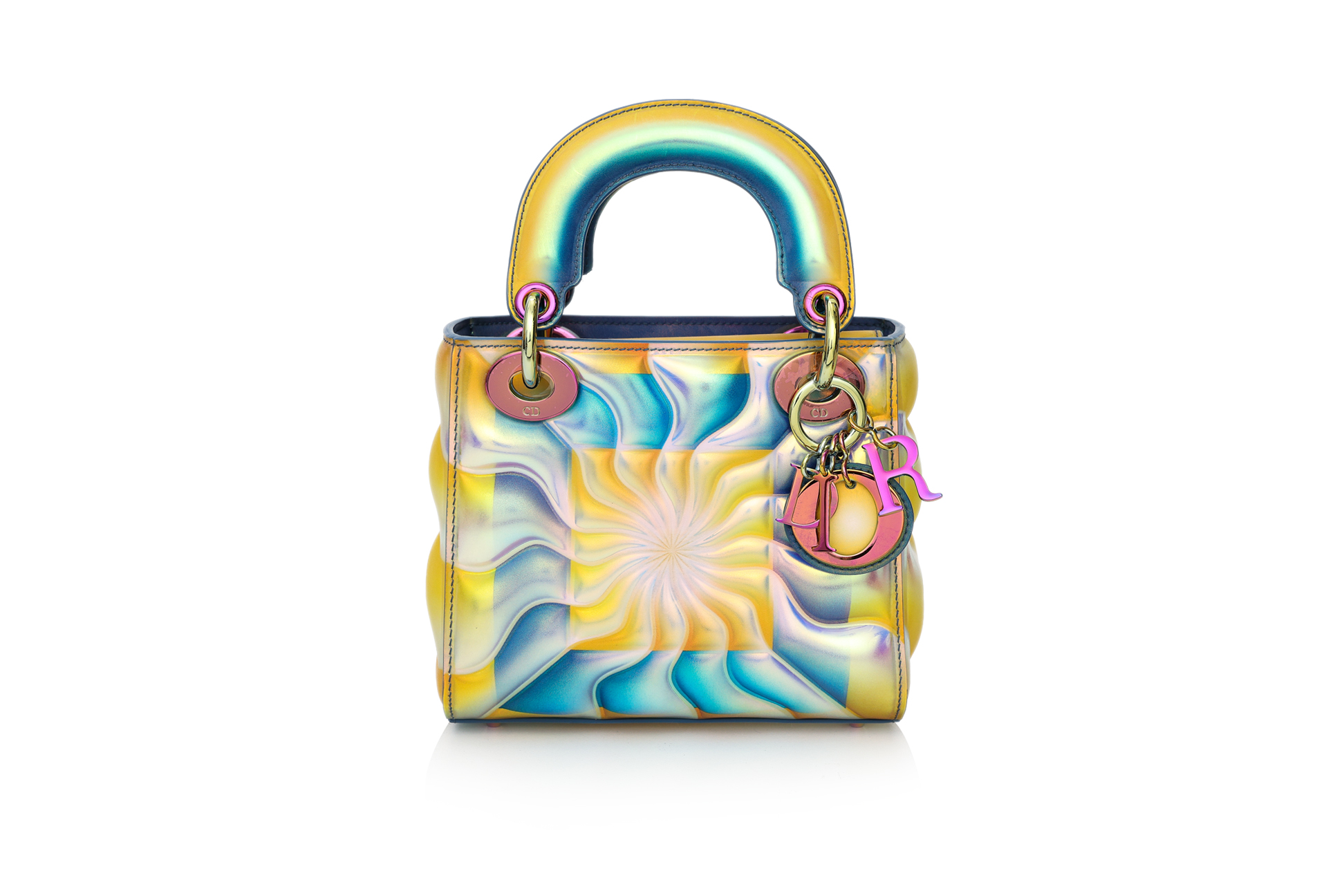 CHRISTIAN DIOR LIMITED EDITION MINI LADY DIOR BY JUDY CHICAGO, 2020