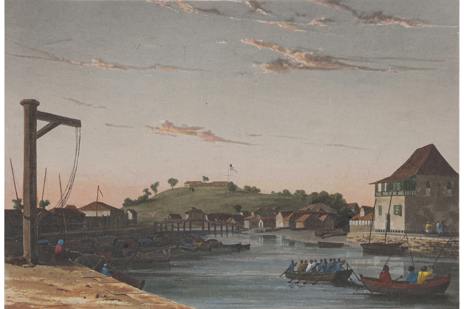 SINGAPOUR, ARTHUS BERTRAND AFTER EDMOND-FRANCOIS PARIS, C. 1835