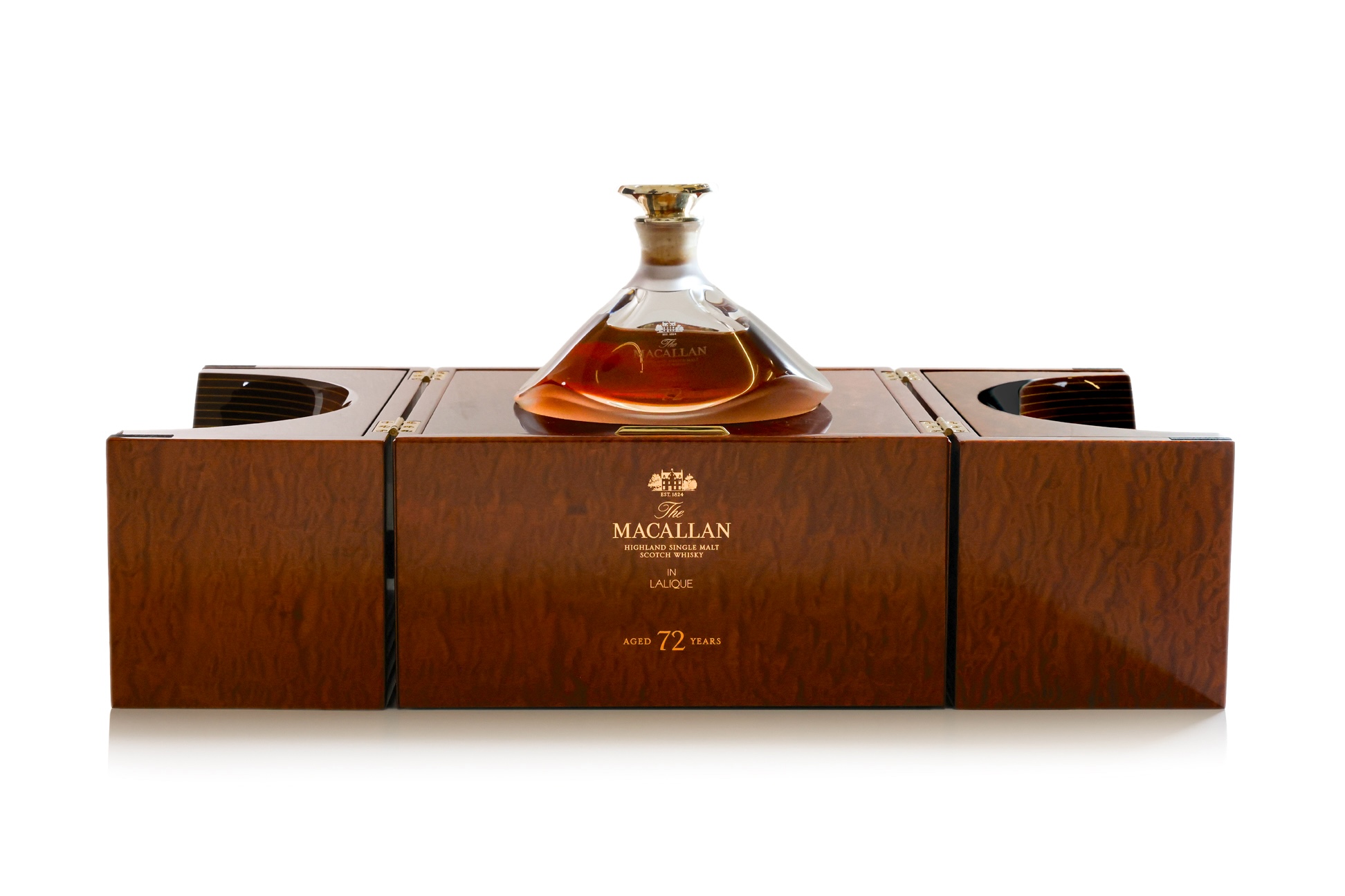 THE MACALLAN 72 YEAR OLD GENESIS LALQUE DECANTER