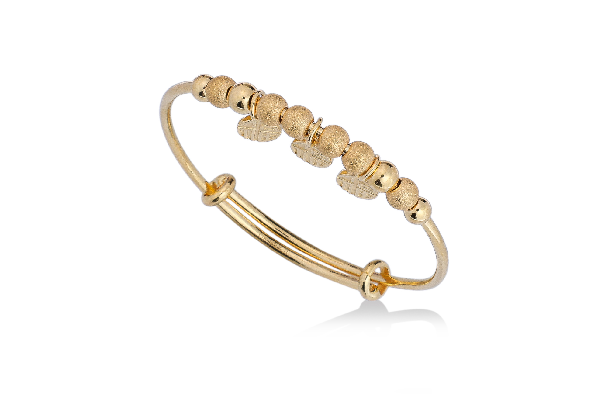 CHOW TAI FOOK GOLD CHILD'S ANKLET