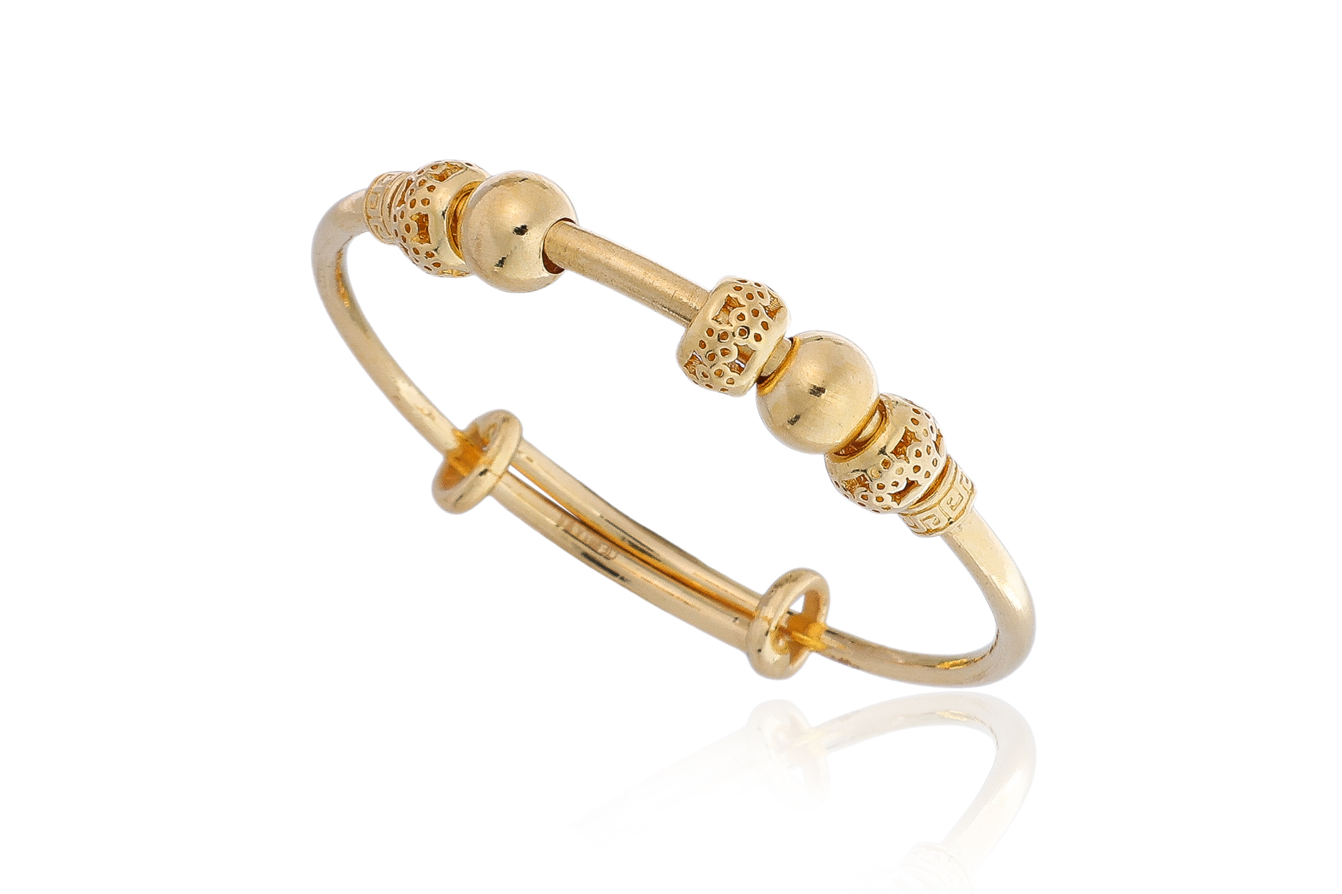 CHOW TAI FOOK GOLD CHILD'S ANKLET