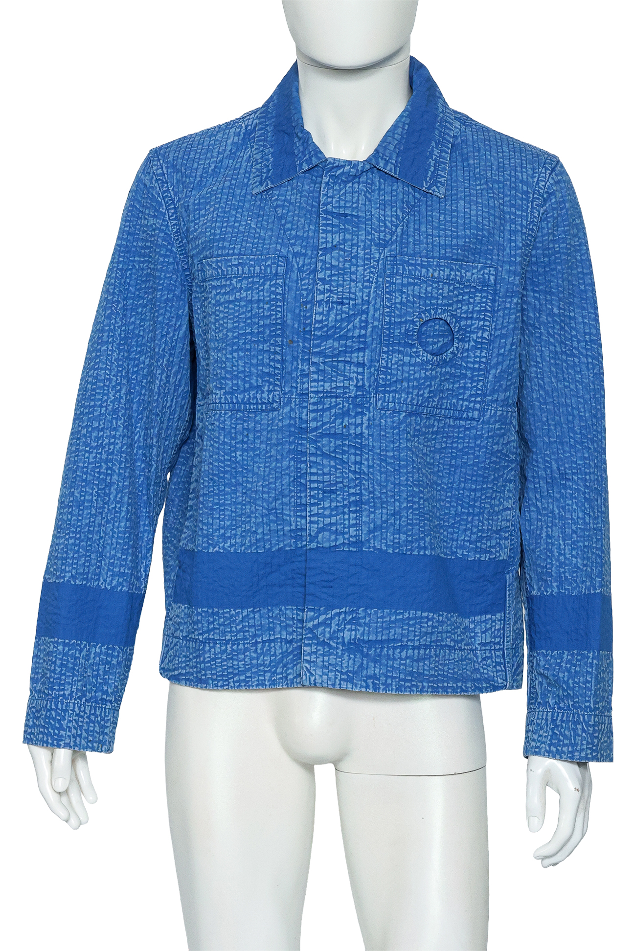 CRAIG GREEN - A BLUE QUILTED JACKET