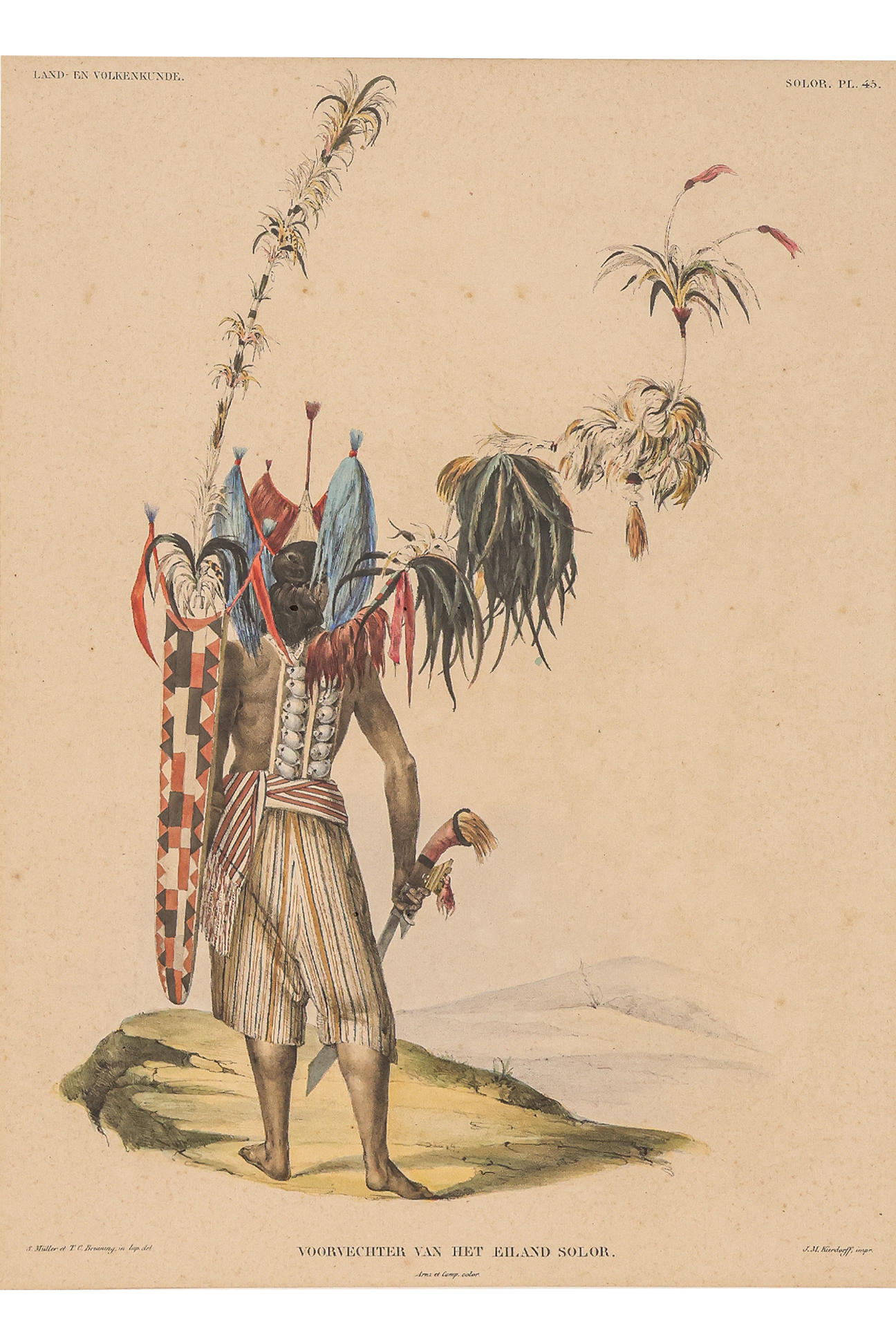 VOORVECHTER VAN HET EILAND SOLOR, WILLEM JOHANNES GORDON, 1839-47